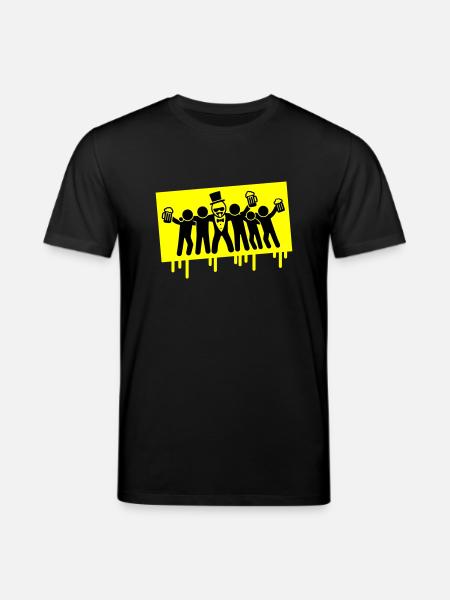 Groom Team Bachelor Party - Stanley/Stella CREATOR Unisex Organic T-Shirt - black
