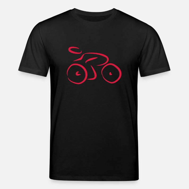 Fahrrad - Stanley/Stella Unisex Bio-T-Shirt CREATOR  - Schwarz