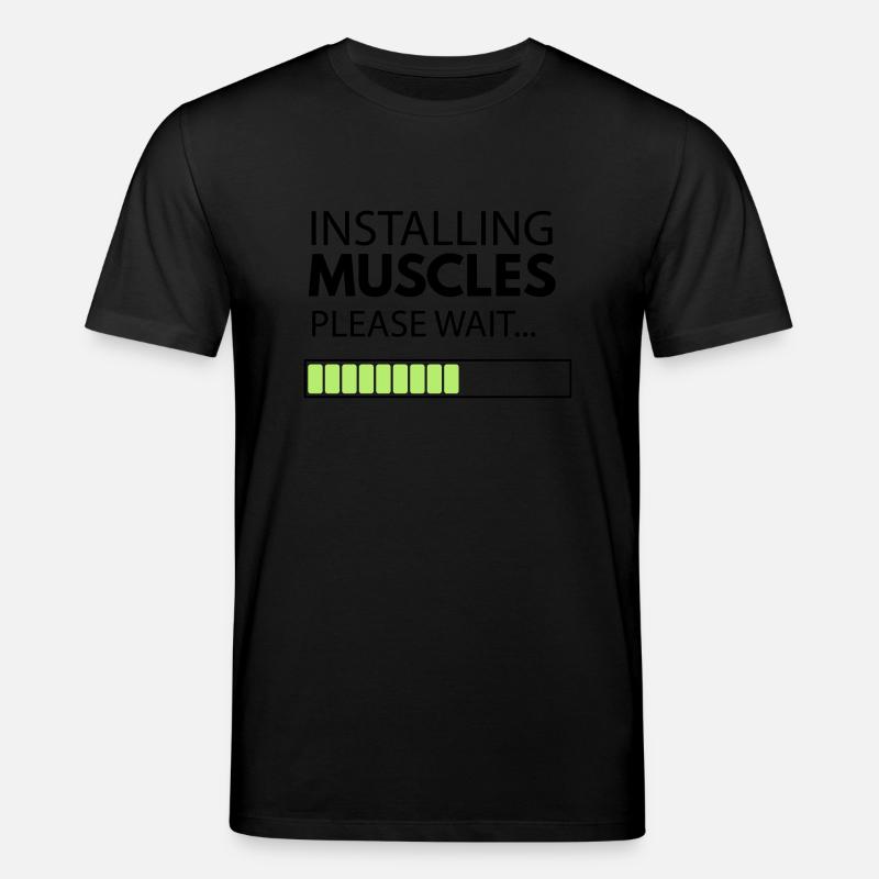 muscle_man - Stanley/Stella Unisex Bio-T-Shirt CREATOR  - Schwarz