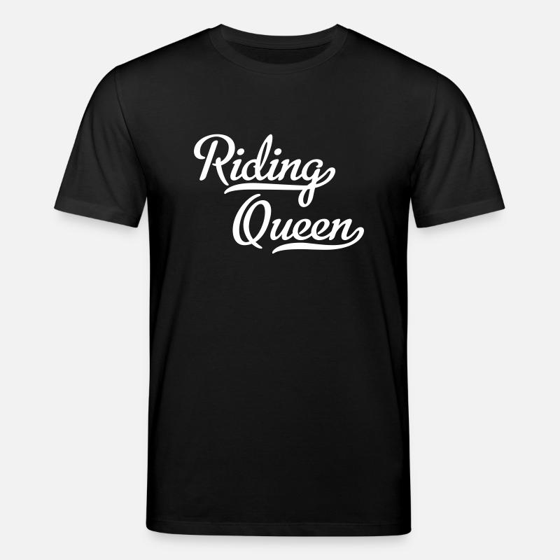 Équitation Queen - T-shirt bio CREATOR Stanley/Stella Unisexe - noir