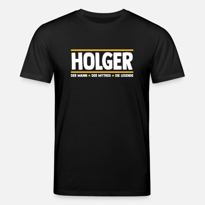 Holger - Stanley/Stella Unisex Bio-T-Shirt CREATOR  - Schwarz