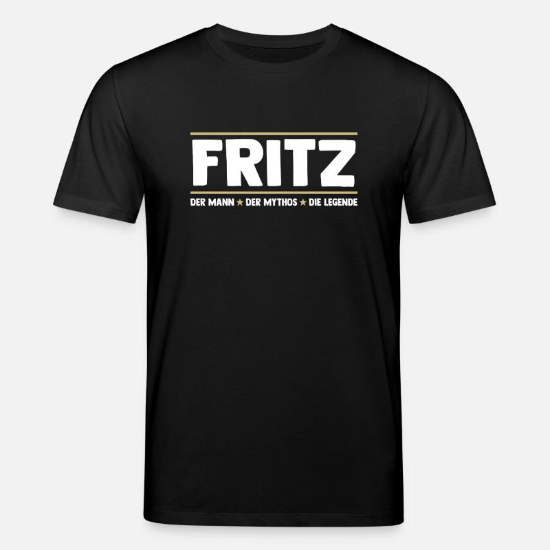 Fritz - Stanley/Stella CREATOR Unisex Organic T-Shirt - black