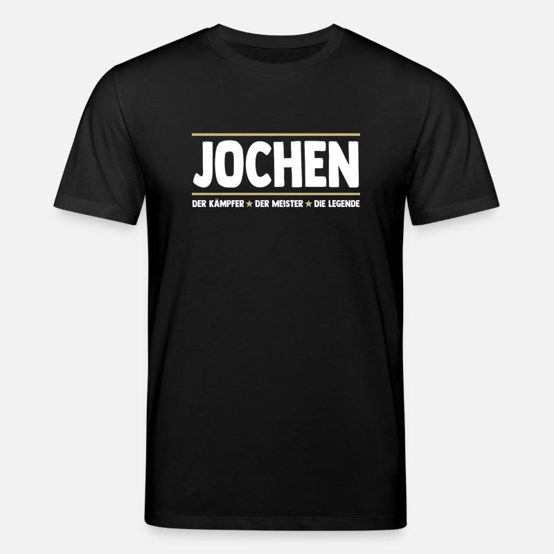 Jochen - Stanley/Stella Unisex Bio-T-Shirt CREATOR  - Schwarz