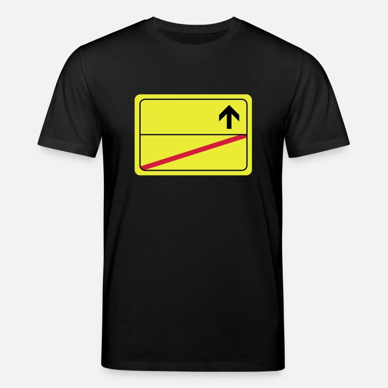 leeres Ortsschild - T-shirt bio CREATOR Stanley/Stella Unisexe - noir