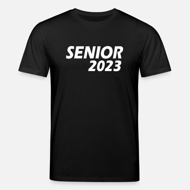 Senior 2023 - Stanley/Stella Unisex Bio-T-Shirt CREATOR  - Schwarz