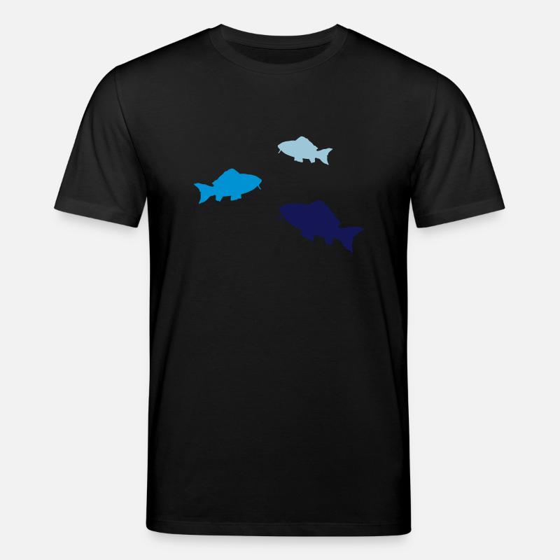 fische02 - Stanley/Stella Unisex Bio-T-Shirt CREATOR  - Schwarz