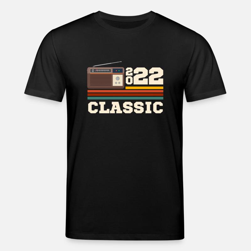 Jubiläum 2022 Retro-Klassiker - Stanley/Stella Unisex Bio-T-Shirt CREATOR  - Schwarz