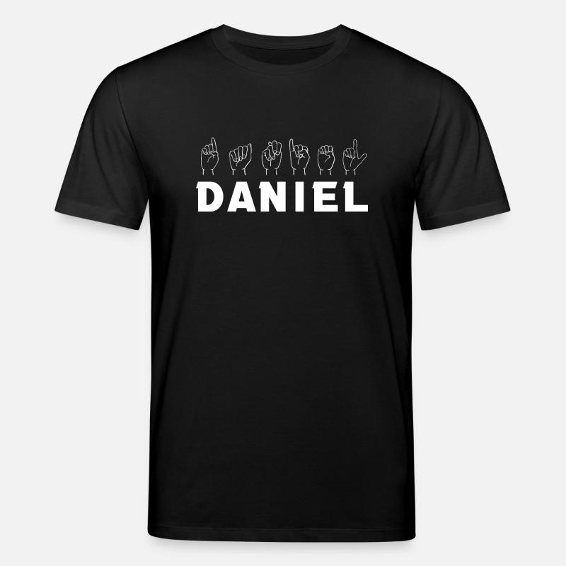 Gebärdensprache Daniel - Stanley/Stella Unisex Bio-T-Shirt CREATOR  - Schwarz