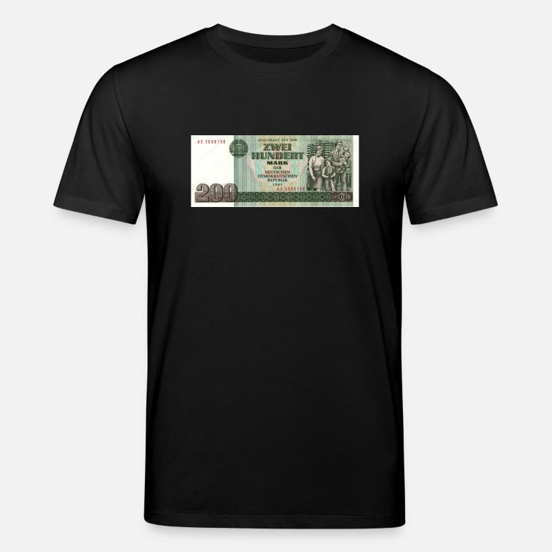 200 marks der ddr - T-shirt bio CREATOR Stanley/Stella Unisexe - noir
