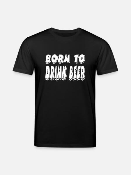 Bier - Stanley/Stella Unisex Bio-T-Shirt CREATOR  - Schwarz