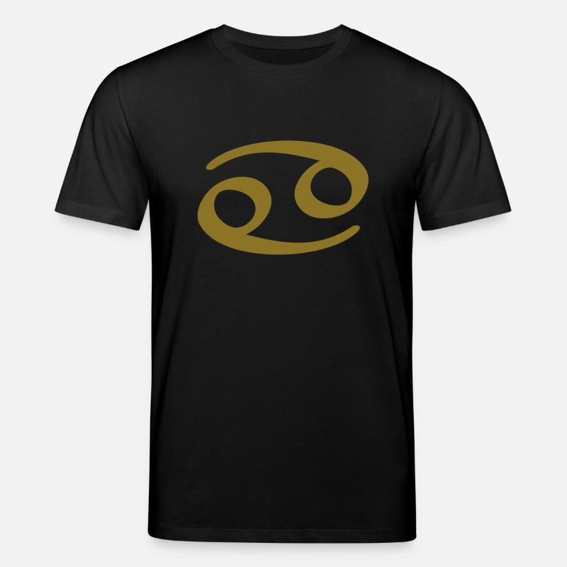 Krebs Tierkreiszeichen Astrologie Sternzeichen - Stanley/Stella Unisex Bio-T-Shirt CREATOR  - Schwarz