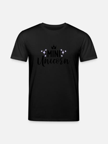 Unicorn - Stanley/Stella Unisex Bio-T-Shirt CREATOR  - Schwarz