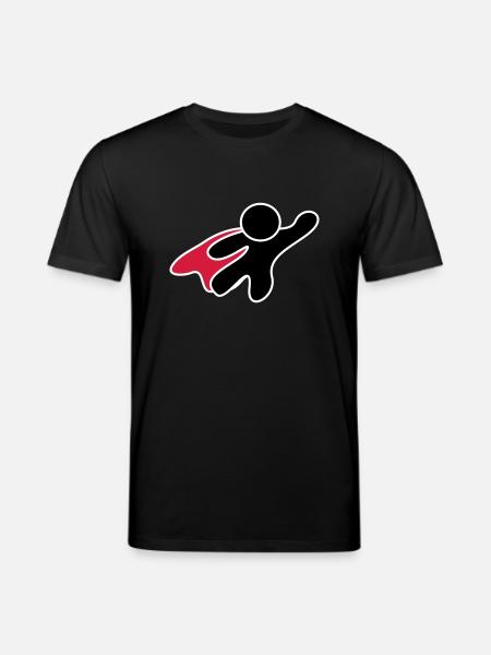 Superhero - Stanley/Stella CREATOR Unisex Organic T-Shirt - black