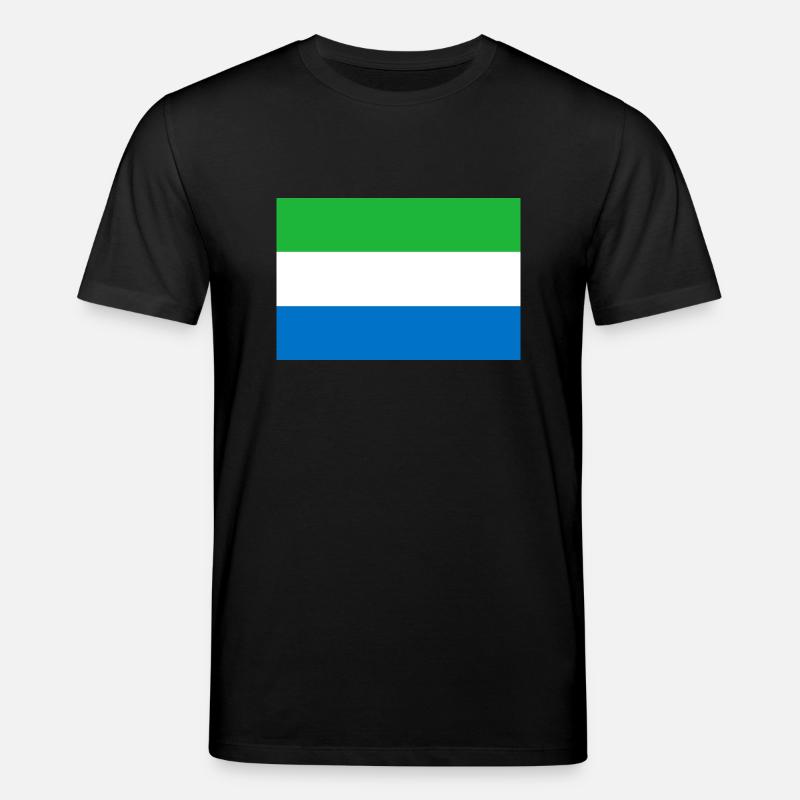 Sierra Leone - Stanley/Stella Unisex Bio-T-Shirt CREATOR  - Schwarz