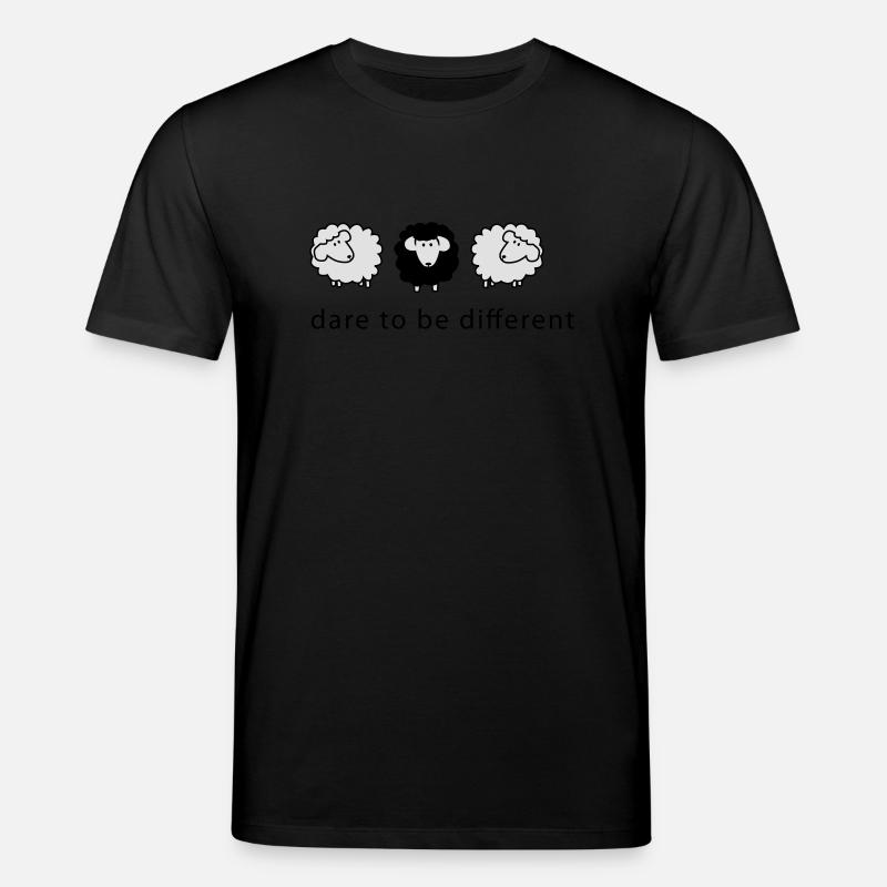 different2 - Stanley/Stella Unisex Bio-T-Shirt CREATOR  - Schwarz