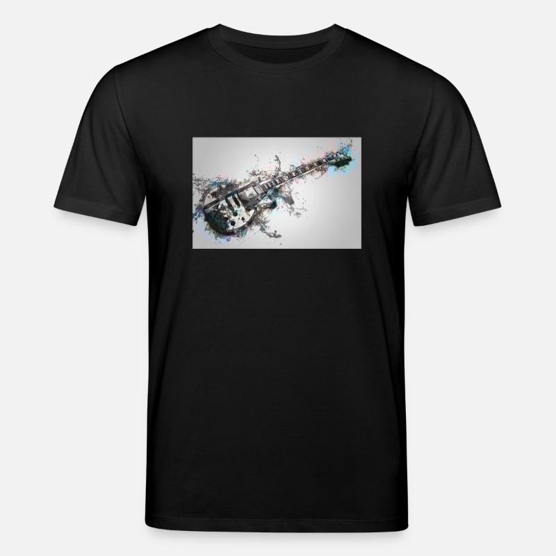 Electro Guitar - Stanley/Stella Unisex Bio-T-Shirt CREATOR  - Schwarz