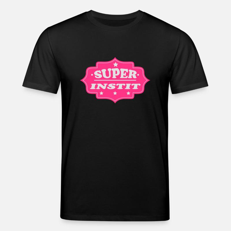Super instit - Stanley/Stella Unisex Bio-T-Shirt CREATOR - Schwarz
