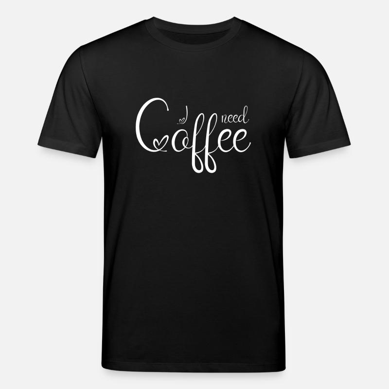 IneedCoffee2 - Stanley/Stella Unisex Bio-T-Shirt CREATOR  - Schwarz