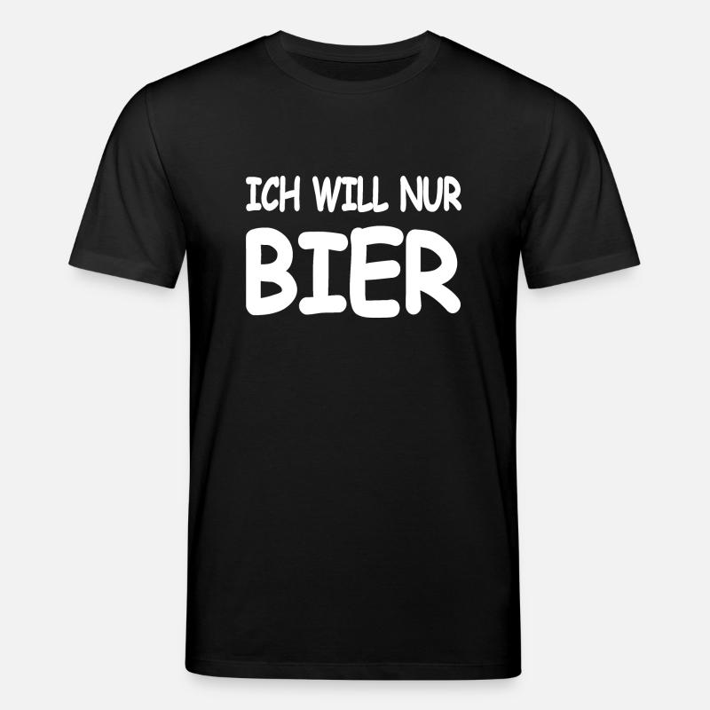 Bier - Stanley/Stella Unisex Bio-T-Shirt CREATOR - Schwarz