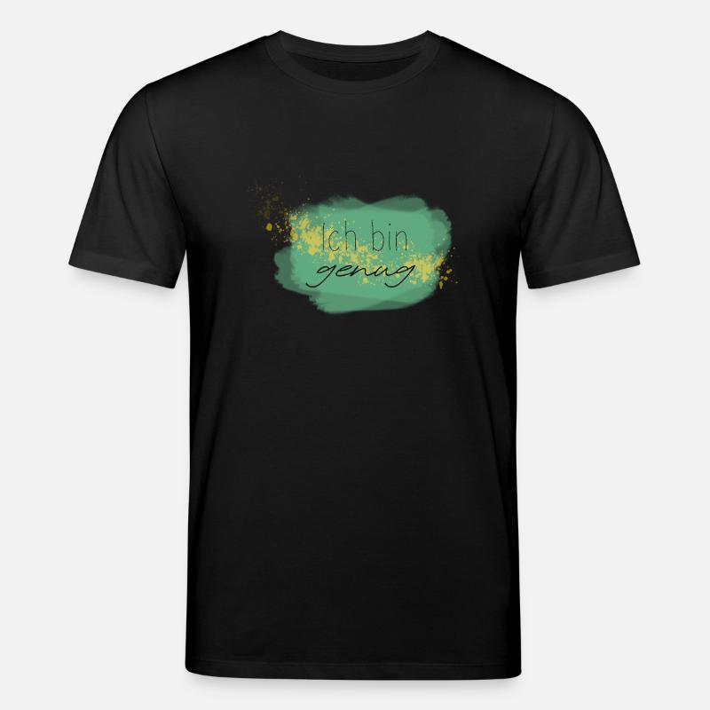 Affirmation "Ich bin genug" - Stanley/Stella Unisex Bio-T-Shirt CREATOR  - Schwarz