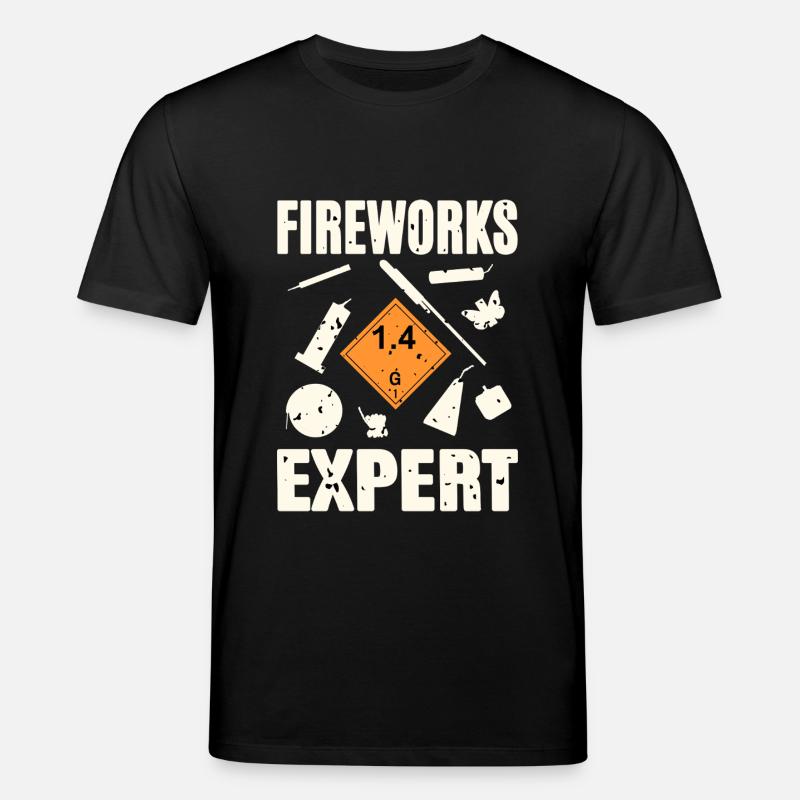 Fireworks Expert - Stanley/Stella Unisex Bio-T-Shirt CREATOR  - Schwarz