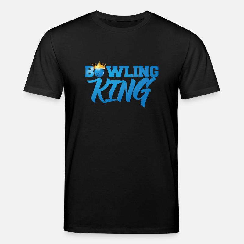 Bowling / Bowler: Bowling Roi - T-shirt bio CREATOR Stanley/Stella Unisexe - noir