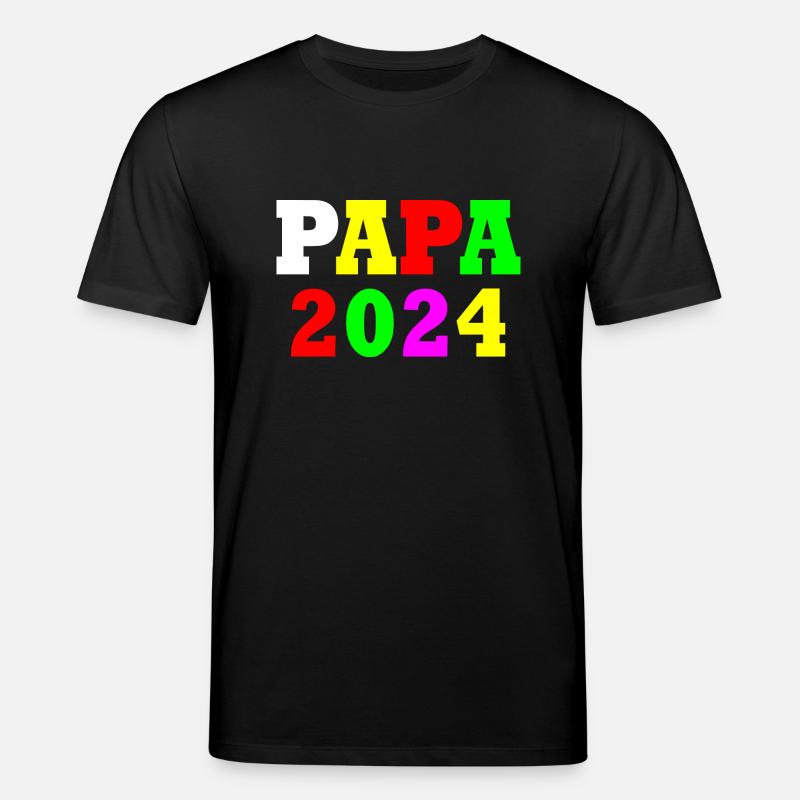 Papa 2024 - Stanley/Stella Unisex Bio-T-Shirt CREATOR  - Schwarz