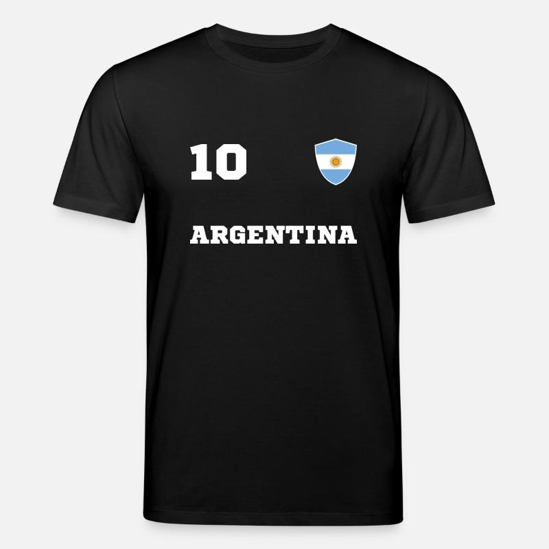 Argentinien Team Fan - Stanley/Stella Unisex Bio-T-Shirt CREATOR  - Schwarz