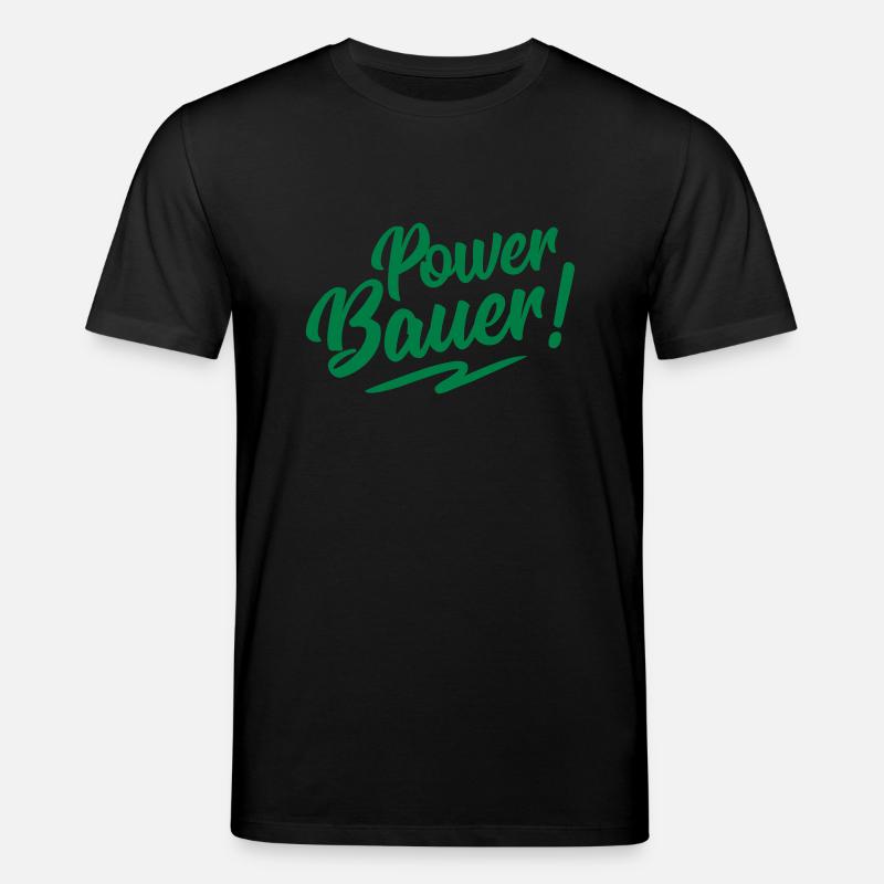 bauer power design - Stanley/Stella Unisex Bio-T-Shirt CREATOR  - Schwarz