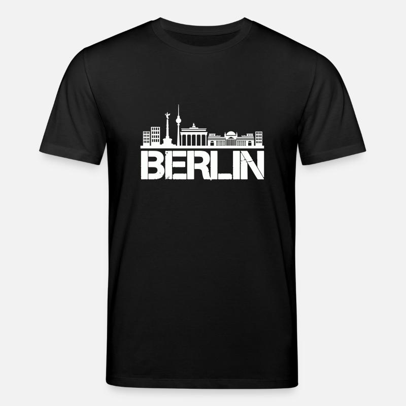 Horizon de Berlin - T-shirt bio CREATOR Stanley/Stella Unisexe - noir