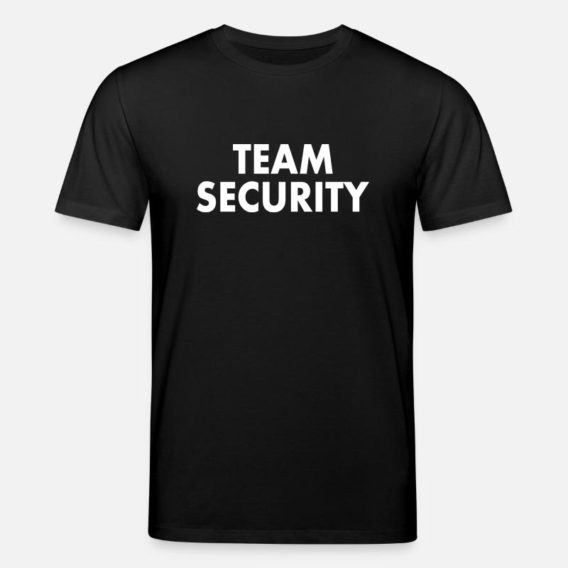 Team security - T-shirt bio CREATOR Stanley/Stella Unisexe - noir