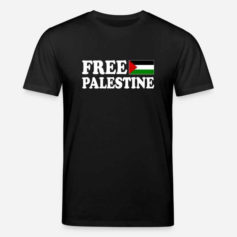 Free palestine - Stanley/Stella Unisex Bio-T-Shirt CREATOR - Schwarz
