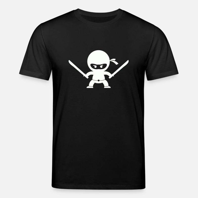 ninja - Stanley/Stella Unisex Bio-T-Shirt CREATOR  - Schwarz