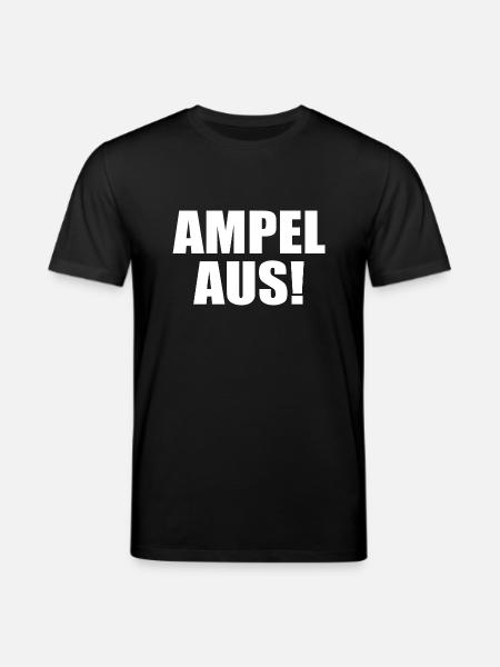 Ampel aus - Stanley/Stella Unisex Bio-T-Shirt CREATOR  - Schwarz