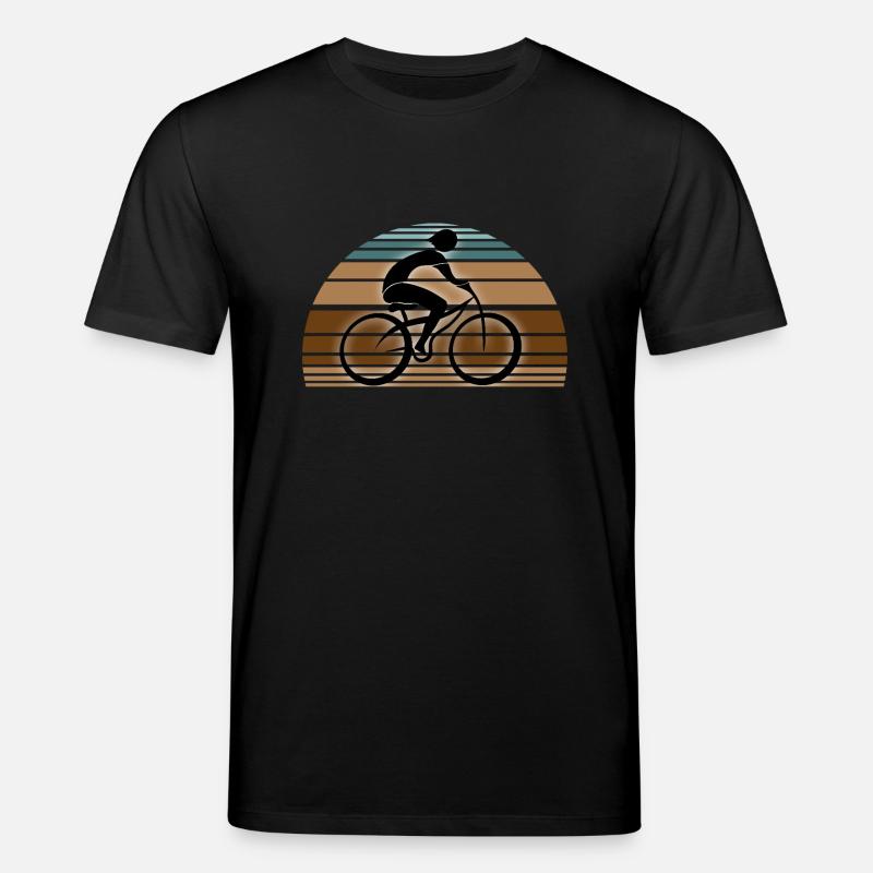 Radfahrer - Stanley/Stella Unisex Bio-T-Shirt CREATOR  - Schwarz