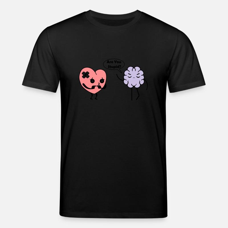 Lerne Herz - Stanley/Stella Unisex Bio-T-Shirt CREATOR  - Schwarz