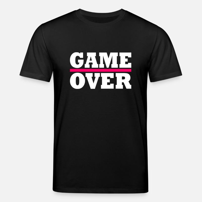 Game over - Stanley/Stella Unisex Bio-T-Shirt CREATOR  - Schwarz
