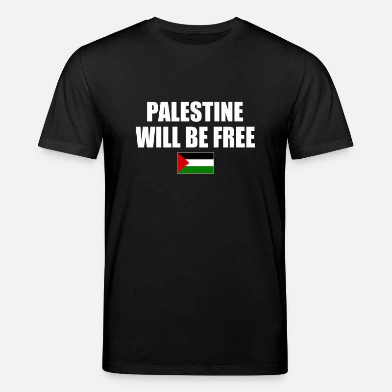 palestine will be free - T-shirt bio CREATOR Stanley/Stella Unisexe - noir
