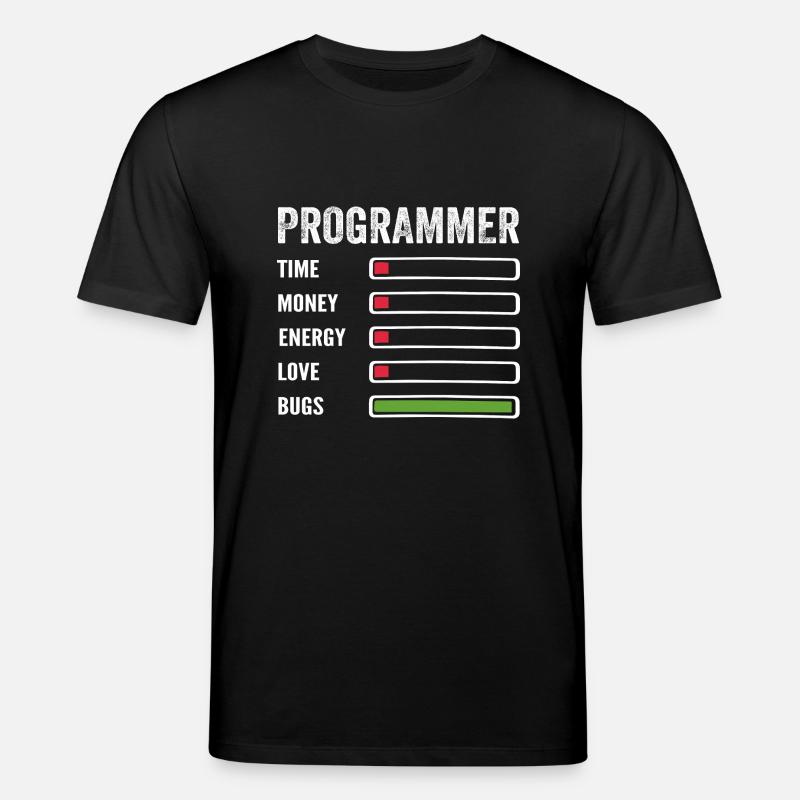 Developer Humor Programmer Coder - Stanley/Stella CREATOR Unisex Organic T-Shirt - black
