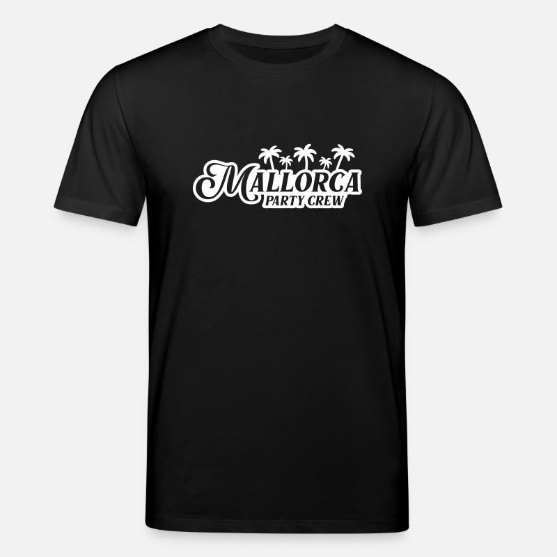 Mallorca Party Crew - T-shirt bio CREATOR Stanley/Stella Unisexe - noir