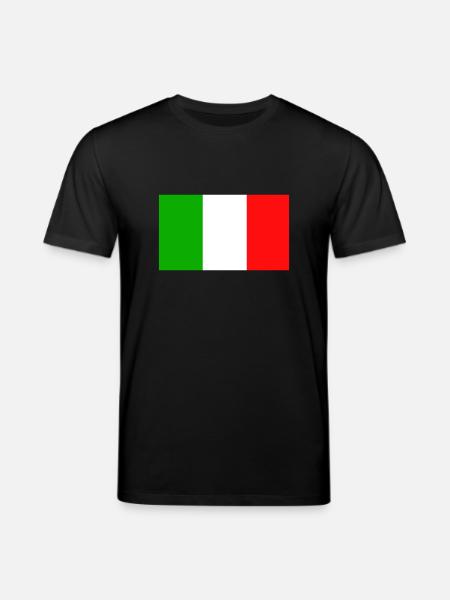 Italy flag - Stanley/Stella CREATOR Unisex Organic T-Shirt - black