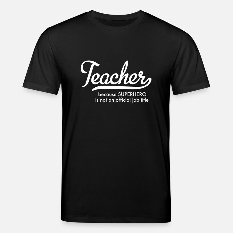 Lehrer - Stanley/Stella Unisex Bio-T-Shirt CREATOR  - Schwarz