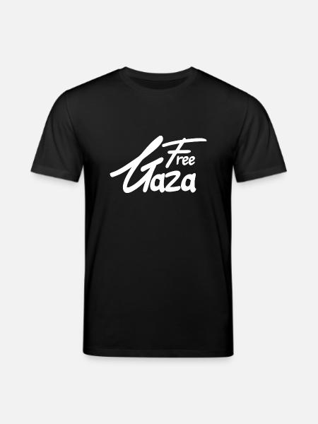 free gaza text - Stanley/Stella Unisex Bio-T-Shirt CREATOR  - Schwarz