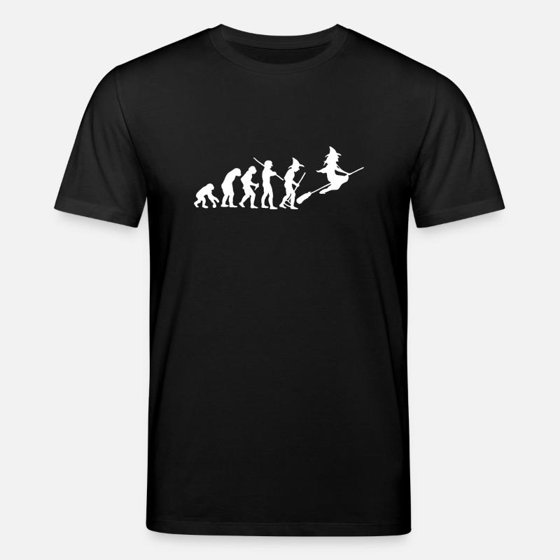 evolution of witch - T-shirt bio CREATOR Stanley/Stella Unisexe - noir