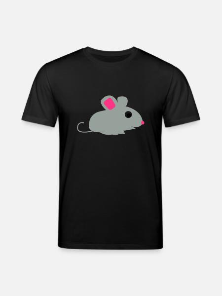 maus - Stanley/Stella Unisex Bio-T-Shirt CREATOR - Schwarz