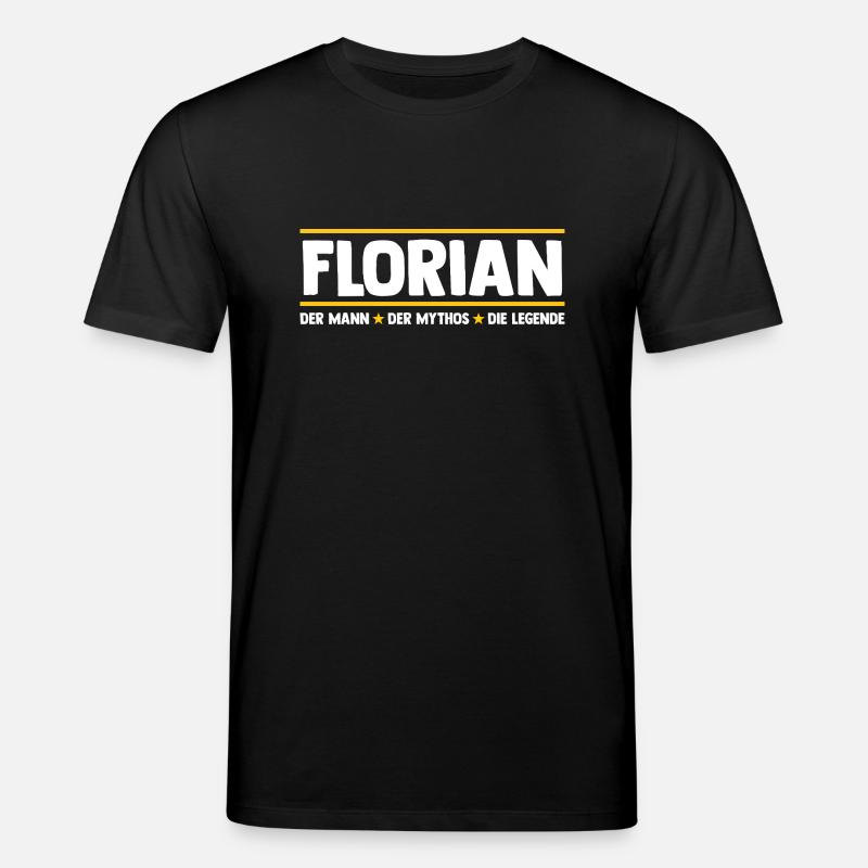 Florian - T-shirt bio CREATOR Stanley/Stella Unisexe - noir