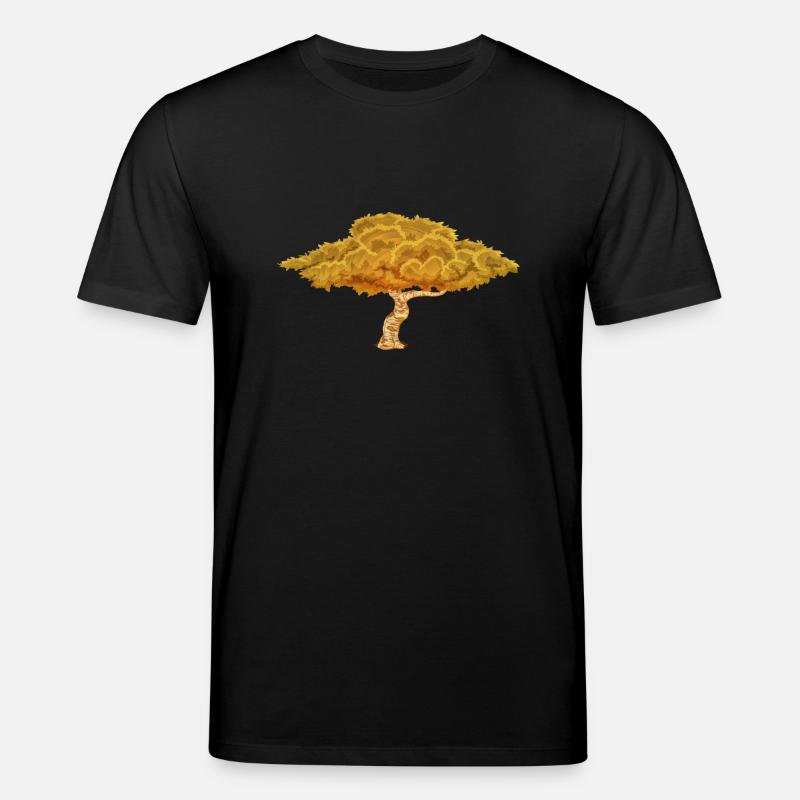 Herbstbaum - Stanley/Stella Unisex Bio-T-Shirt CREATOR  - Schwarz