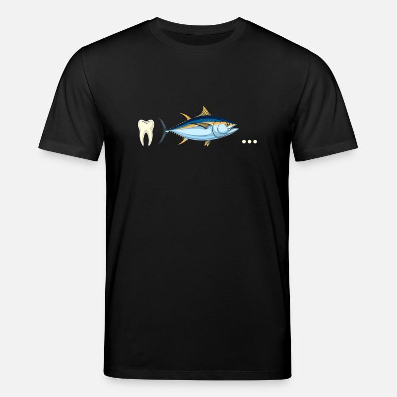 Thunfisch-Zahn ... - Stanley/Stella Unisex Bio-T-Shirt CREATOR  - Schwarz