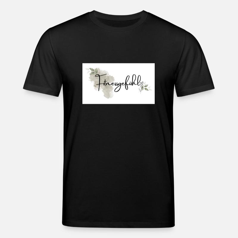 FitnessFeeling GRIS - T-shirt bio CREATOR Stanley/Stella Unisexe - noir