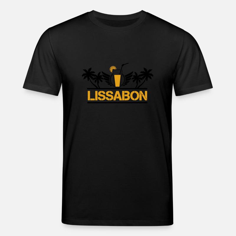 Lissabon - Stanley/Stella Unisex Bio-T-Shirt CREATOR  - Schwarz